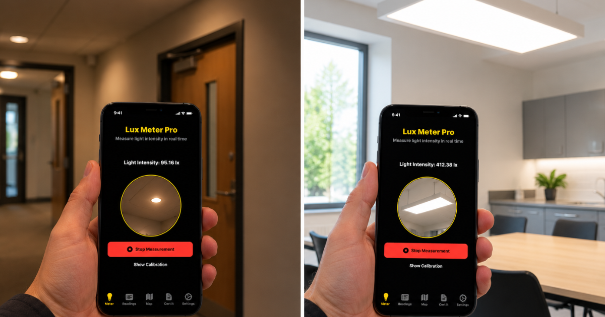 Comparing Lighting Room by Room Across Rental Properties