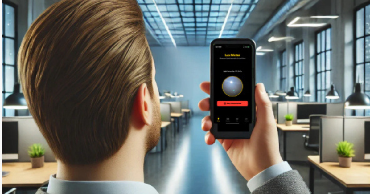 Lux Meter Cambus Bs 5266 1 Compliant Testing App Lux Meter Pro